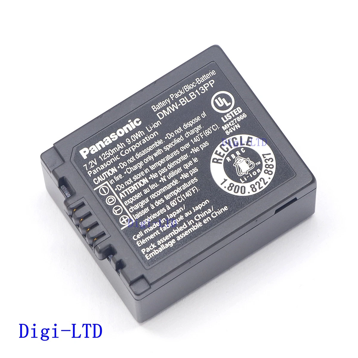 EXTENSILO - 3x Batteria Sostituisce Leica Bp-dc5 Per Fotocamera Digitale Dslr (750mah, 7,2v, Li