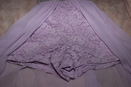Speechless Kids Size 10 Purple Sleeveless w/ Shorts Dress Girls - Picture 5 of 7