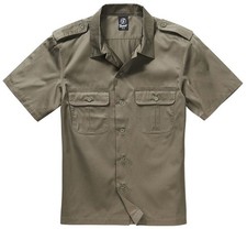 Image of Brandit Hemd US Shirt 1/2 Arm in Olive