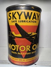 Motor Oil Qt Can Vintage Skyway