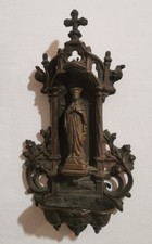 Antica Acquasantiera in Bronzo