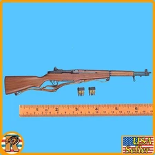 Russell Franklyn - M1 Garand Rifle (Wood & Metal) - 1/6 Scale -DID Action Figure