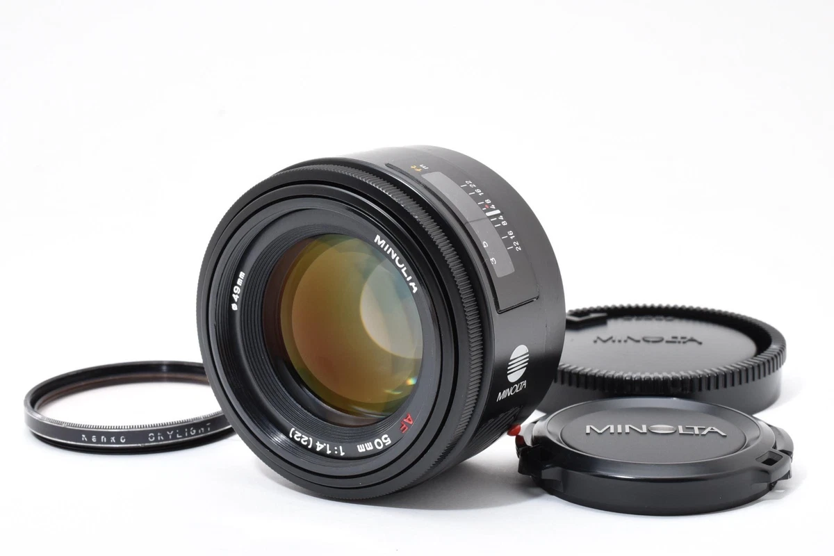 極上品2　MINOLTA AF ５０mm F1.4 Minolta f/1.4 Lenses 50mm Focal for sale - eBay