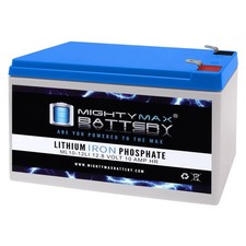 Mighty Max 12V 10AH Lithium Replacement Battery for Fits Aqua Vu Marcum Vexilar