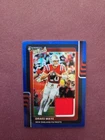 2025 Donruss Optic DRAKE MAYE Donruss Threads Blue Hyper Prizm #DTBH-DME