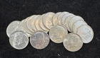 1964 KENNEDY HALF ROLL*20 COINS TOTAL* GEMBU++ NR #64843