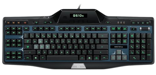 Logitech G510s Wired Gaming Keyboard with Game Panel LCD Screen (No Palm Rest)