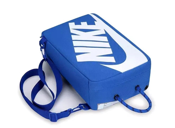 Nike Shoe Box Zip Bag BA6149-810 blue Travel Sneaker Case storage