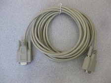 15' RS232 DB9 9-Pin Female to Male Serial Cable