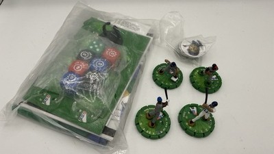 2004 Topps SportsClix Wizkids MLB Lot of 4 Rare Green Mini Figures