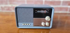 Open Box Crosley Tribute Radio Bluetooth AM/FM Radio - Charcoal