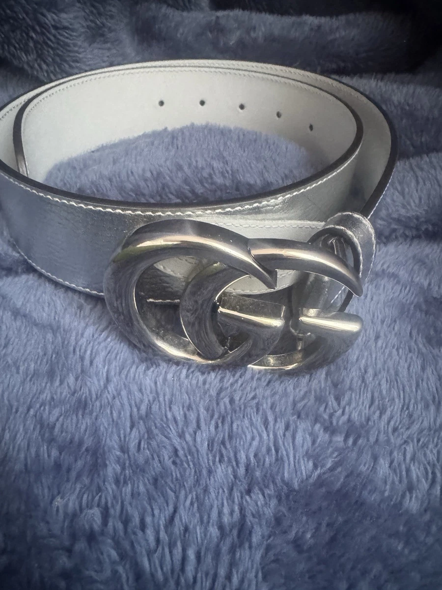 Gucci Silver Belts for Women for sale - eBay