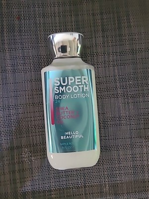 Bath & Body Works Super Smooth Body Lotion HELLO BEAUTIFUL 8oz/236ml New