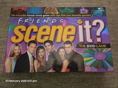Friends Scene It? The DVD Board Game (New, Opened, Never Used)