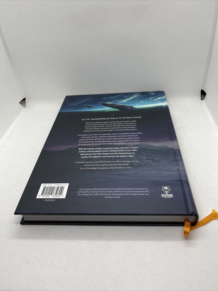 Elite Dangerous Role Playing Game E.D.R.P.G. RPG Sourcebook Spidermind Games  - Image 3 of 4
