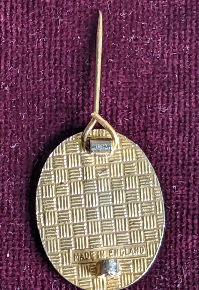 Vintage The Lawn tennis School Enamel School Badge - Image 3 of 3