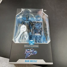 McFarlane DC Multiverse Movies Blue Beetle W/ Sword & Cannon Action Figure New