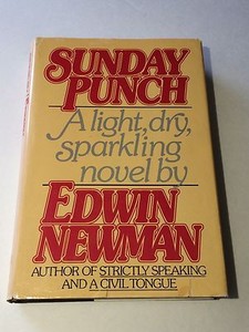 EDWIN NEWMAN SIGNED Sunday Punch 1979 BOOK 1st- CBS News ...