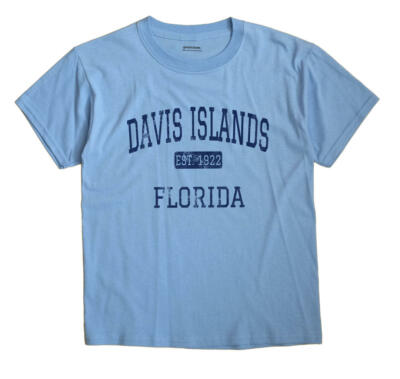 Davis Islands Florida FL T-Shirt Tampa EST