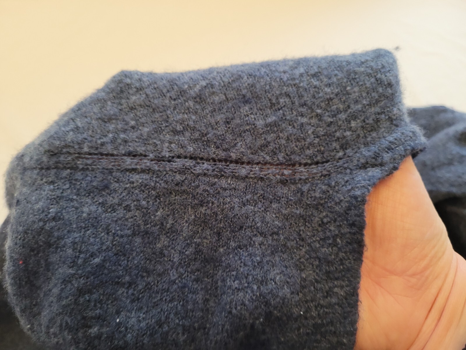 Madewell Open Front Patch Pockets Wool Alpaca Ble… - image 14