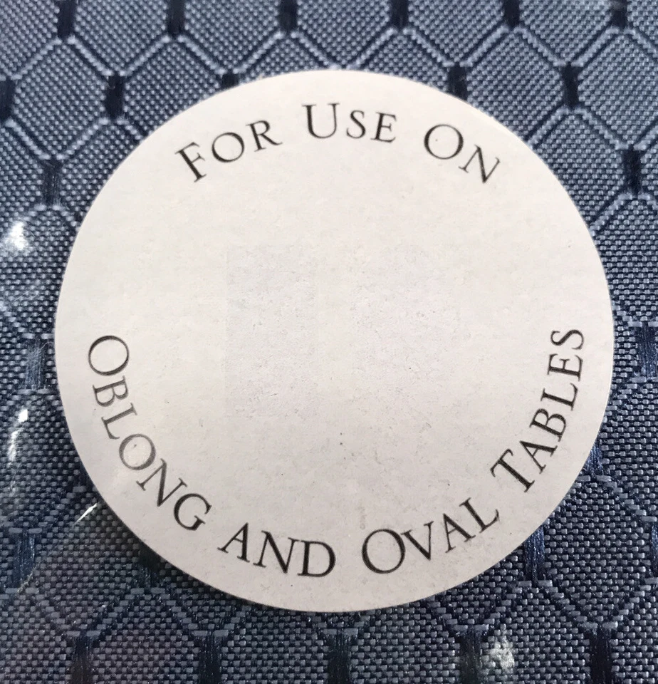 BLUE Banquet 9Ox144 McKenna Microfiber Tablecloth Spill Proof Stain Release - Image 4 of 4