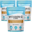Vitamin C + Zinc 1200mcg - 360 Tablets Immune Collagen (Not Capsules Or Powder)