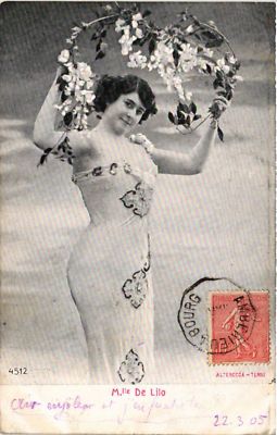 CPA AK Theater Stars Fräulein De Lilo. (529431)