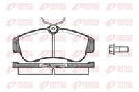 Remsa BremsbeläGe Bremsbelegsatz Vorne FüR Nissan Almera II Hatchback