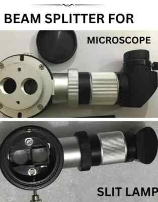 Beam Splitter For Operating Microscope/ SLIT LAMP