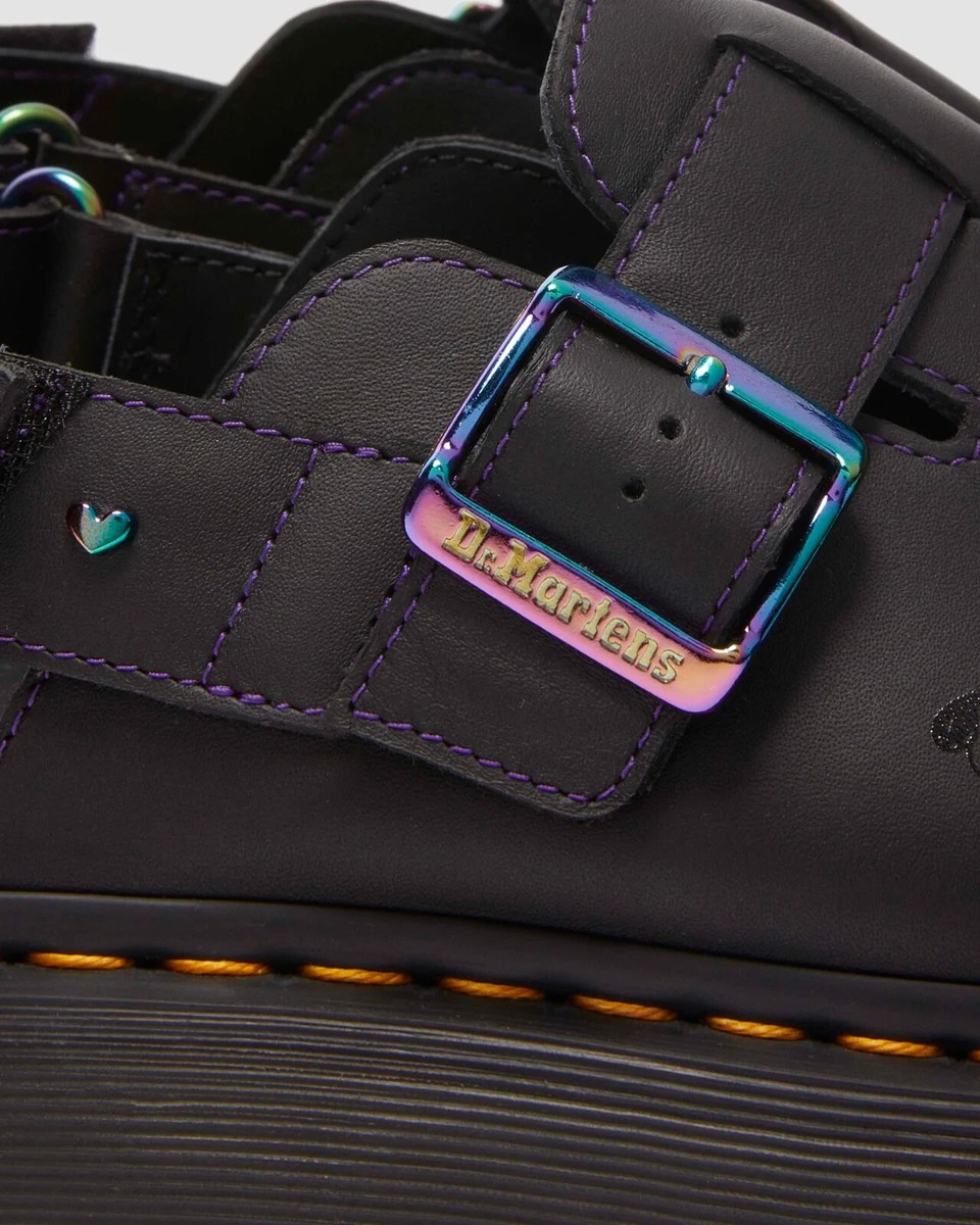 Dr. Martens x BT21 JORGE II Mules Slip-ons BLACK Limited