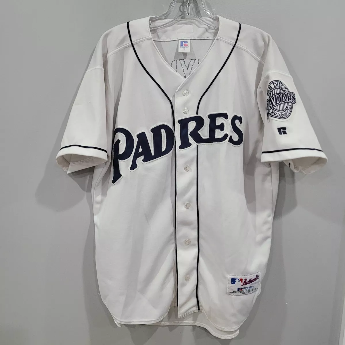 Authentic Turn Ahead The Clock Jersey San Diego Padres 1999 Tony Gwynn