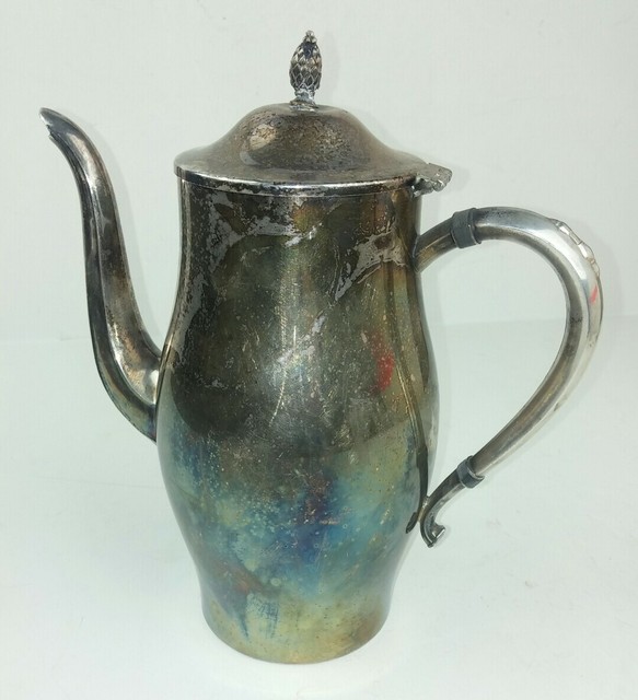 Oneida Silversmith Paul Revere Silverplate Teapot Pineapple Top Handle Vintage eBay