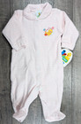 Baby Girl Clothes New Vintage Sesame Street 0-3 Month Big Bird Terry Outfit