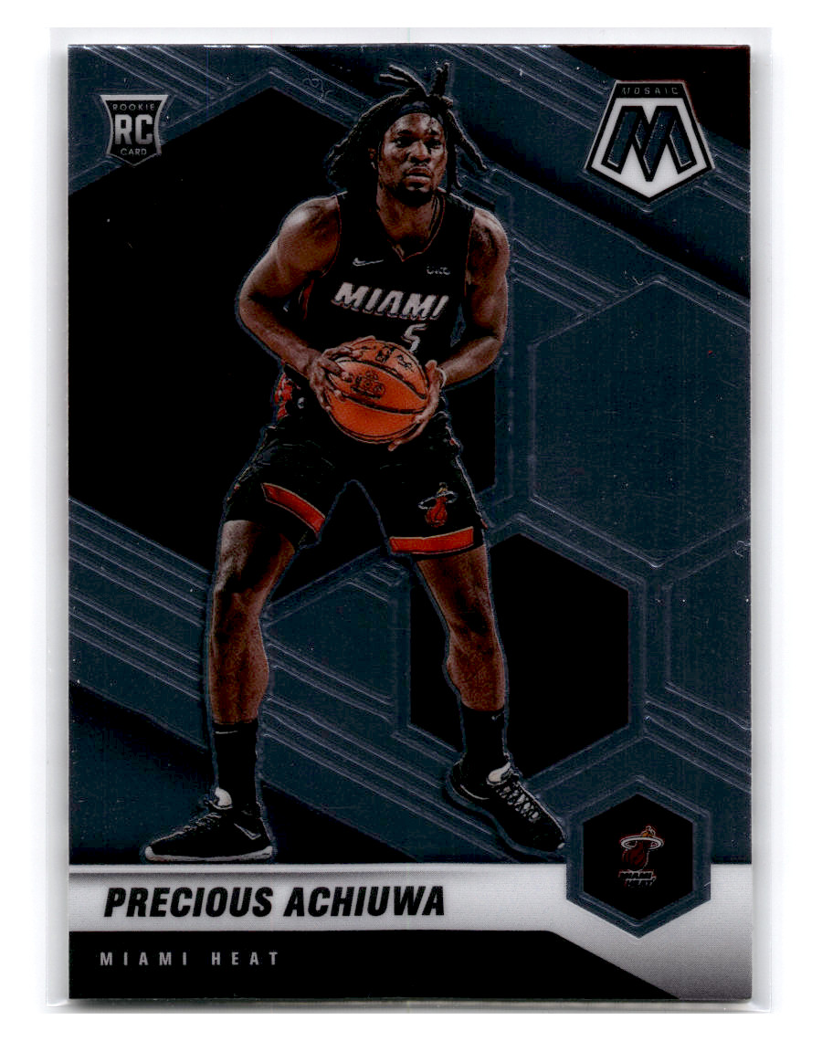 2020-21 Mosaic #215 Precious Achiuwa RC - Miami Heat