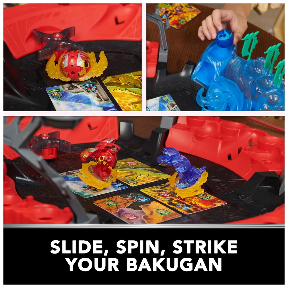 Juego Bakugan Battle Arena con exclusivo juguete giratorio Dragonoid Foto 4 de 4