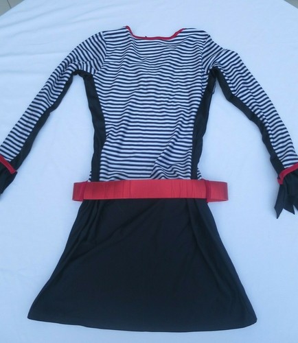 NEW Pirate's Treasure Sexy Dress Halloween Costume size Jr S No Mask or Hat - Picture 5 of 5