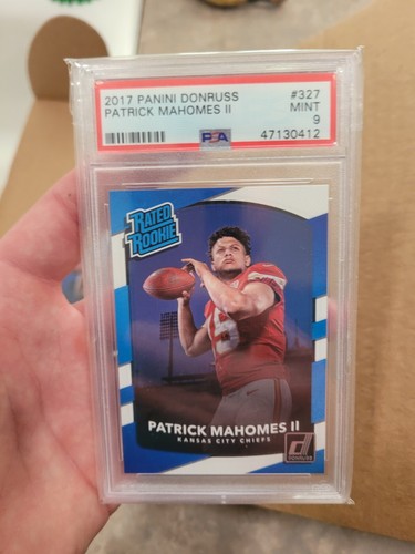 2017 Panini Donruss - Rated Rookie #327 Patrick Mahomes II (RC)