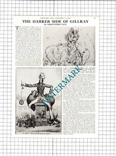 James Gillray Caricaturist  - 1967 Article