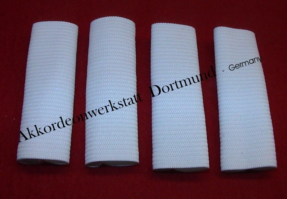 4 x Schnallenschutz für Akkordeon- Gurte, 4 x accordion strap buckles protection - Image 3 of 4