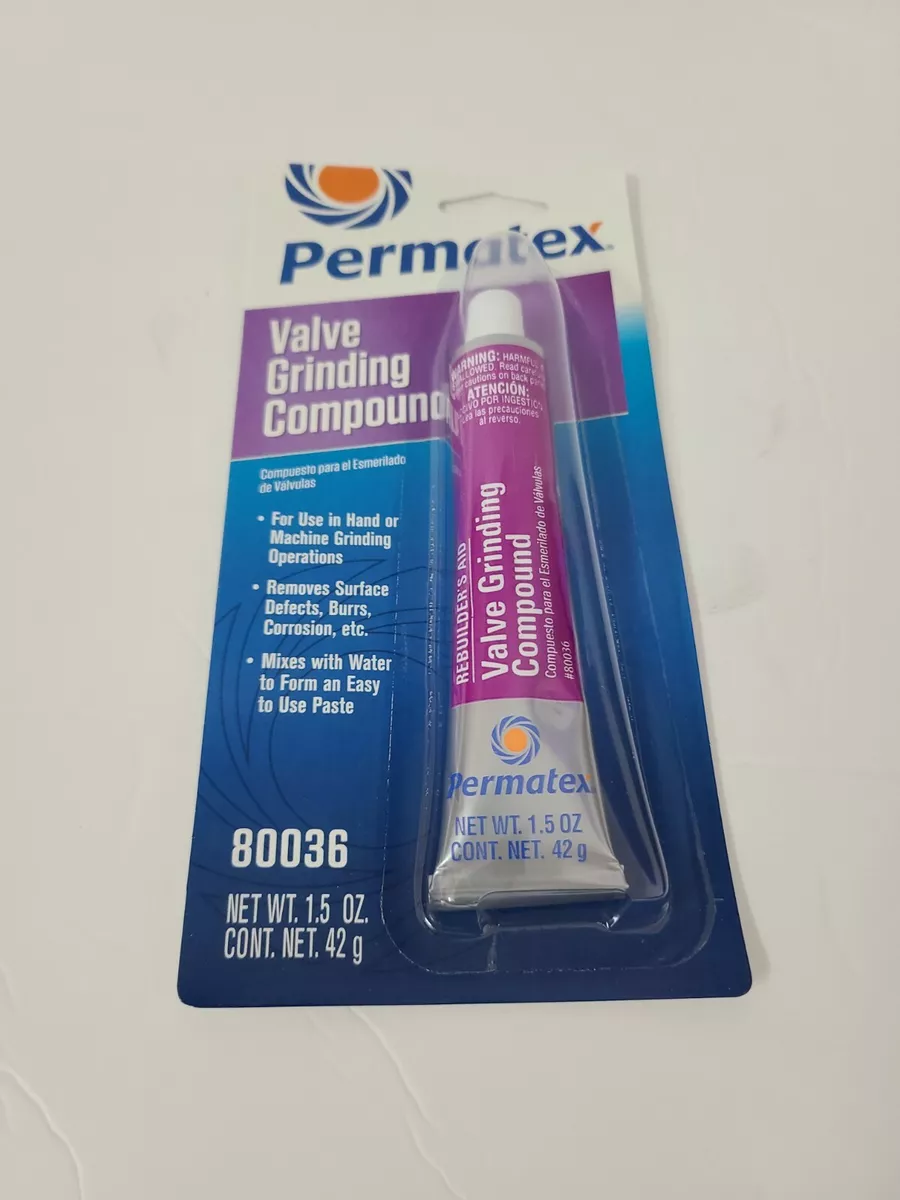Permatex 80036 34A Valve Grinding Lapping Compound-1.5 oz Tube