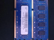 2Rx8 PC3 - 10600U - 9 - 12 - 81.  Two 4gb Sticks o Ram