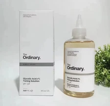 The Ordinary Glycolic Acid 7% Toning Resurfacing Solution Standard Size 240 ML
