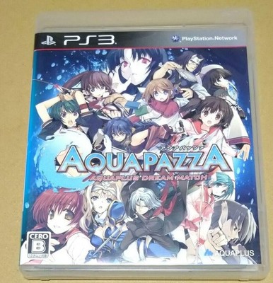 AquaPazza AquaPlus Dream Match Sony PlayStation 3 PS3 Japanische Version