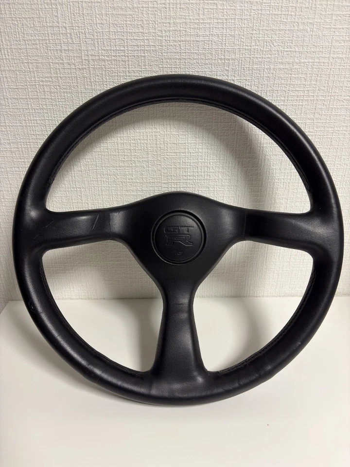 Nissan Skyline GT-R R32 BNR32 OEM Steering Wheel Geniune Zenki 1989-1993 JDM - image 2 of 4