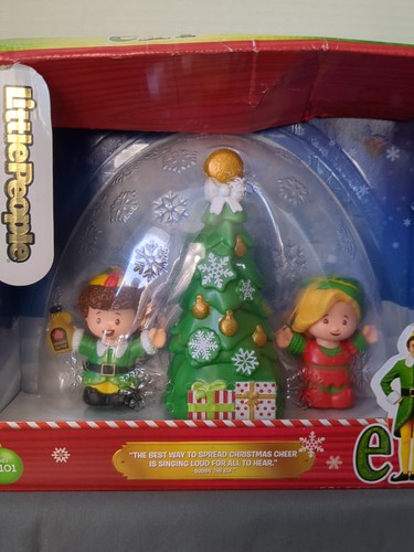 Fisher Price Little People Collector Elf Movie Special Edition Christmas Set