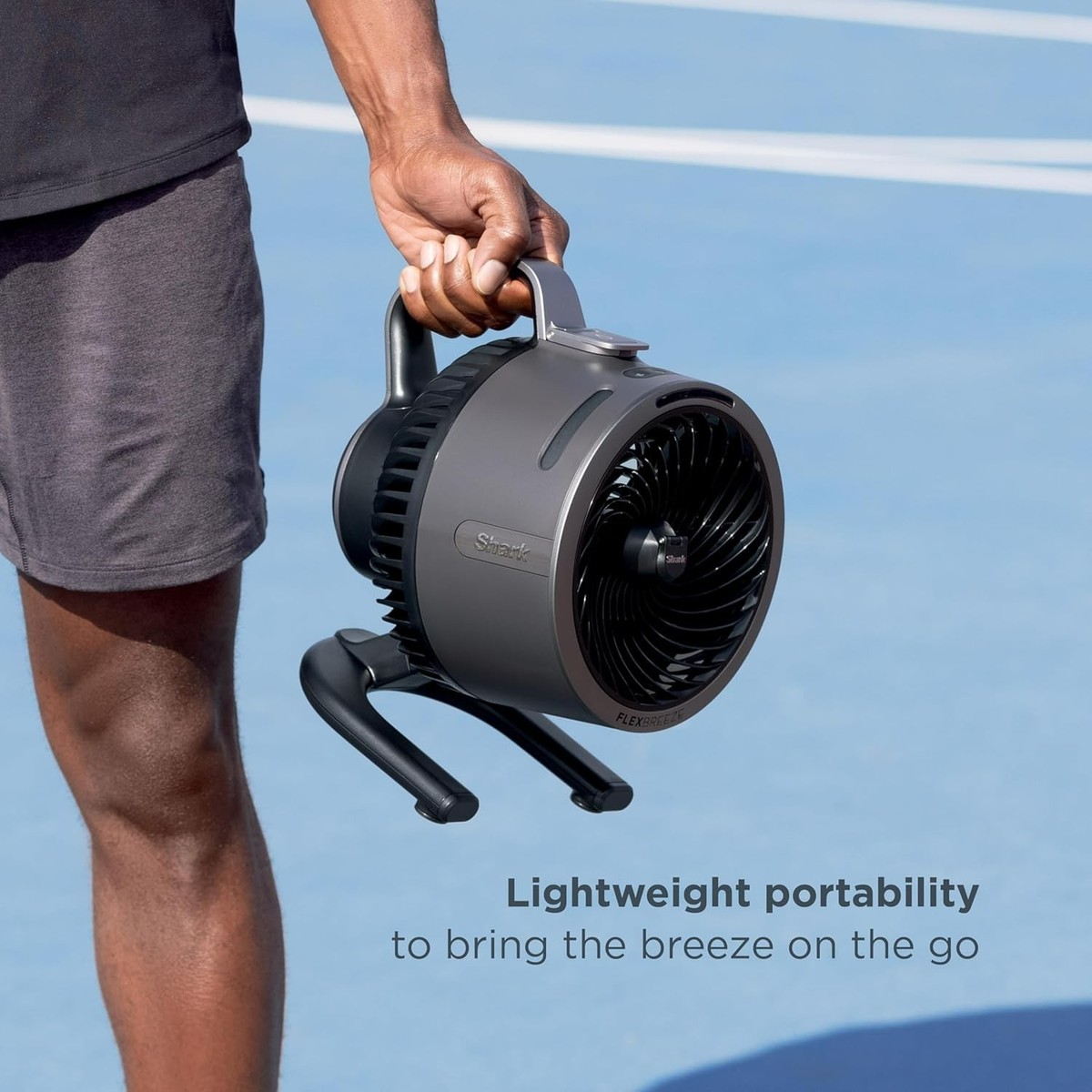 Shark FlexBreeze HydroGo Fan, Ultra-Powerful, Portable, Indoor