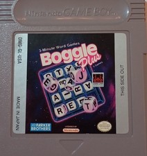 Boggle - Nintendo Gameboy - tested/ works