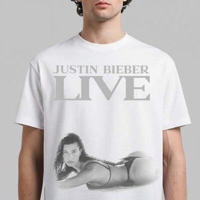 Justin Bieber 2026 Festival Merchandise Hailey Bieber T-Shirt