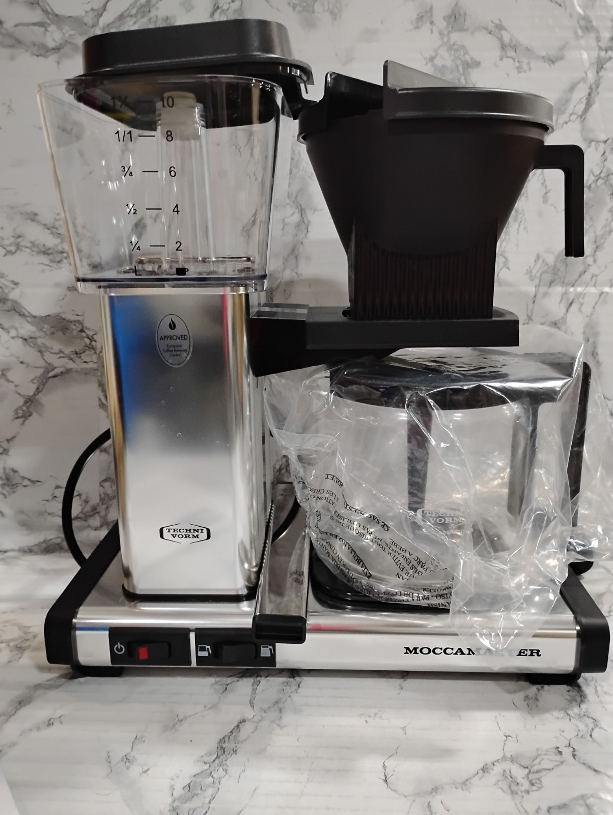 Moccamaster KBGV Select Polished Silver 10-Cup Coffee Maker