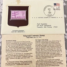 k49  Telegraph Centenary Stamp